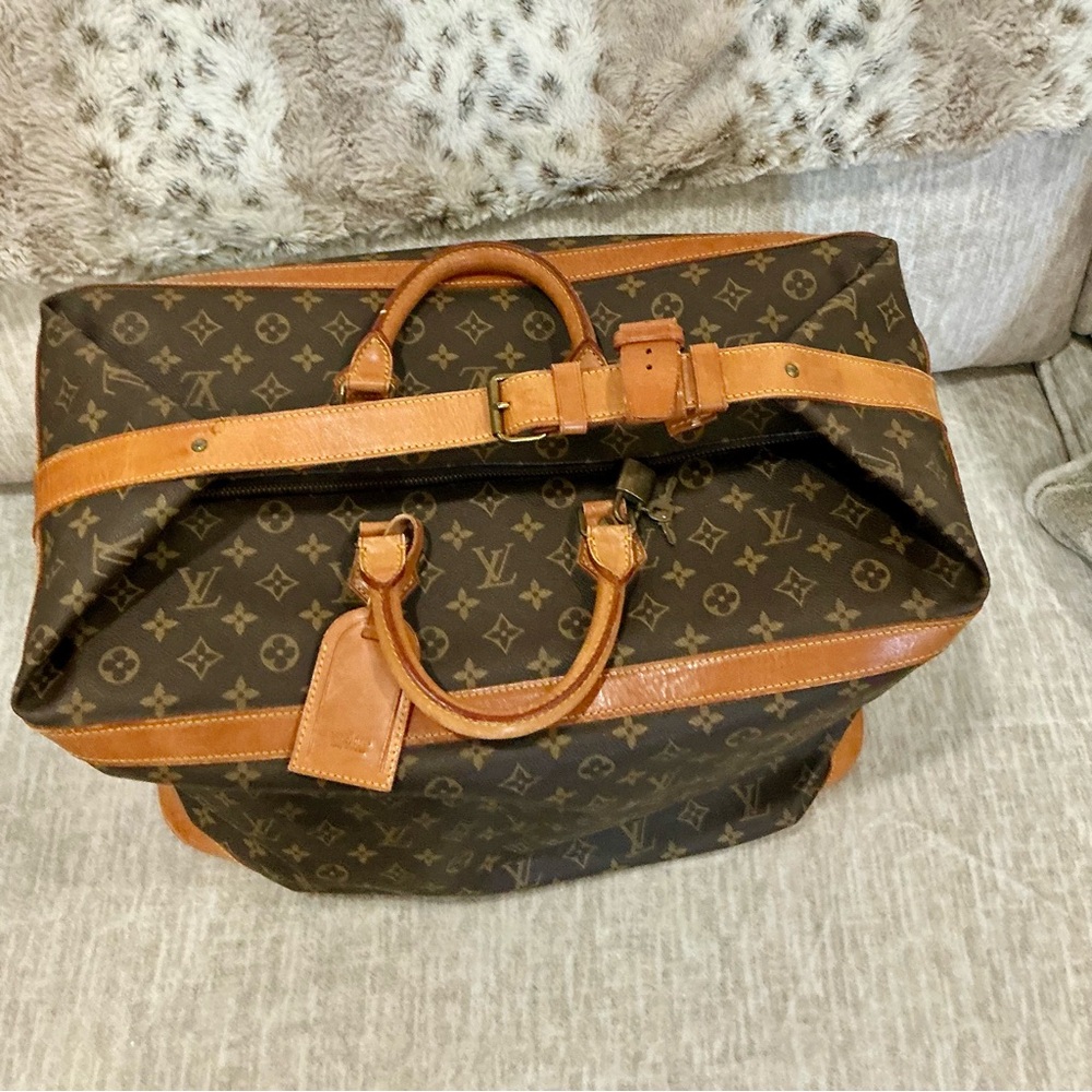 ✨💎RARE💎✨VINTAGE 1986 LOUIS VUITTON CRUISER 55 TRAVEL BAG W/DUSTY AND GIFT! - Picture 3 of 16